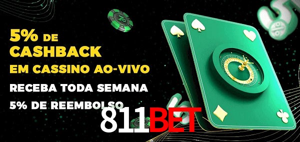 Promoções do cassino ao Vivo 811BET